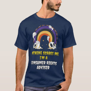 Camiseta Nada me assusta, sou um consultor de direitos dos 