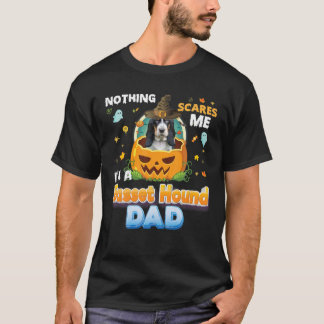 Camiseta Nada me assusta, sou uma bruxa Pai de Cachorro