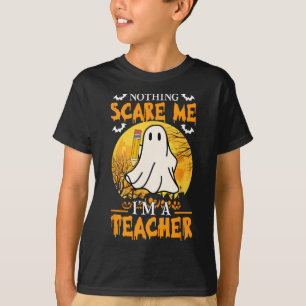 Camiseta Nada me assusta, sou uma professora divertida de H