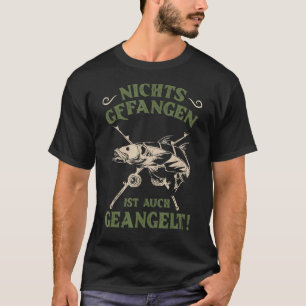 Camiseta Nada Para Homens Prisioneiro Também É Pesca Angl