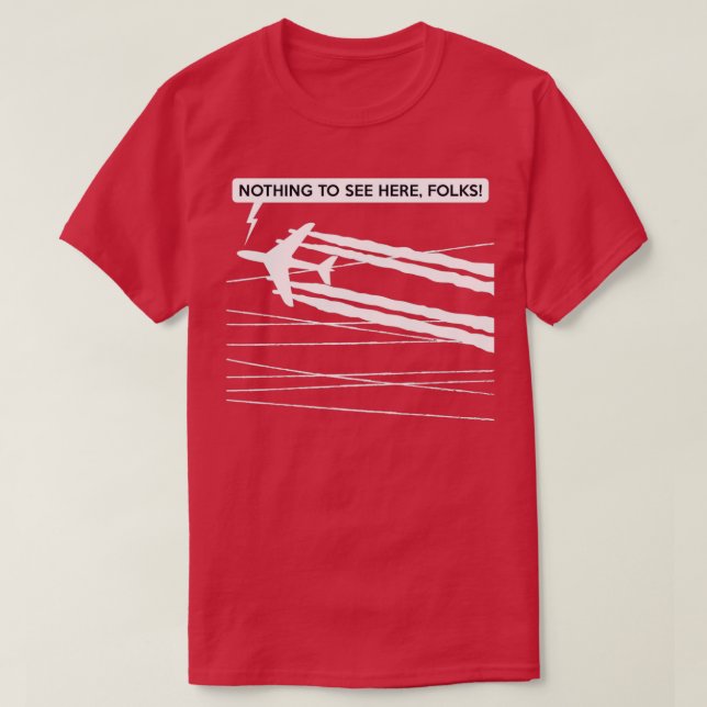 Camiseta Nada Para Ver Aqui Pessoal (Frente do Design)