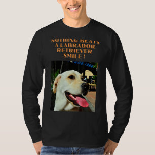 Camiseta Nada Pode Bater Um Sorriso De Retriever Labrador
