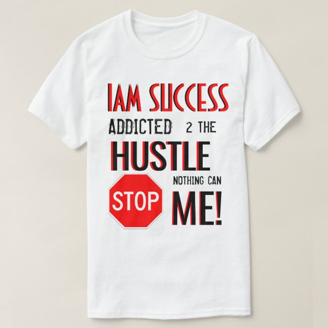 CAMISETA NADA PODE ME PARAR (Frente do Design)