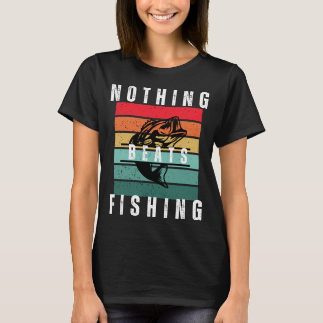 Camiseta Nada supera a pesca  (Frente)