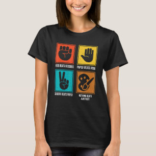Camiseta Nada supera o artista pintor legal designer origin