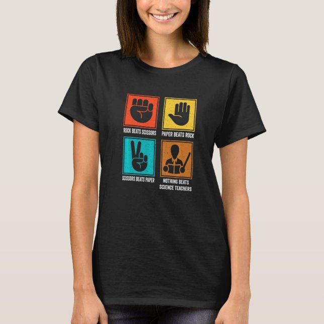Camiseta Nada Supera Professores De Ciência Em (Frente)