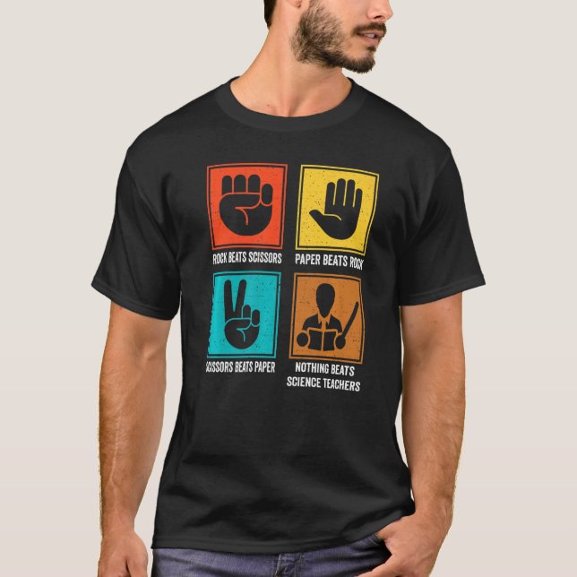 Camiseta Nada Supera Professores De Ciência Em (Frente)