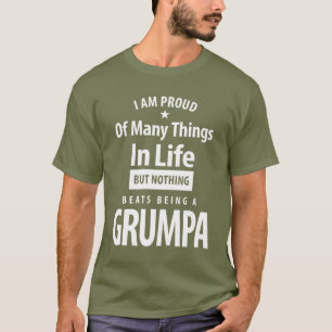 Camiseta Nada supera ser um Grumpa Pai e avô
