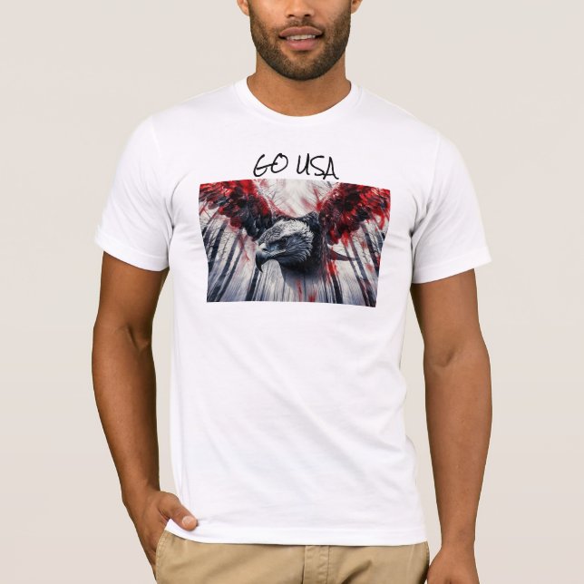 Camiseta Nada voa como uma águia (Frente)