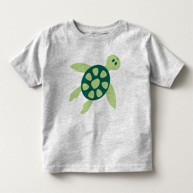 Camiseta Nadação da Turtle Verde (Frente)