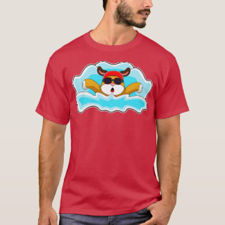 Camiseta Nadação de Cães Água