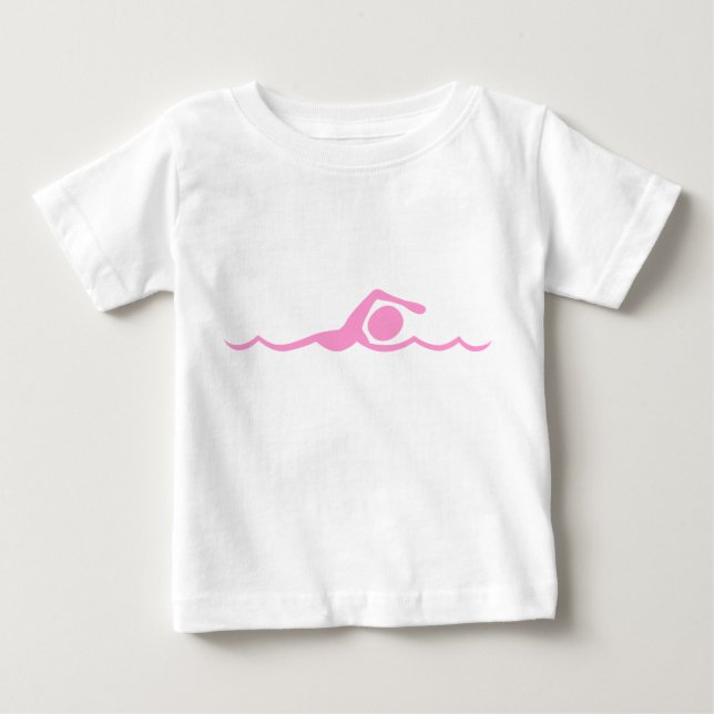 Camiseta Nadação - Rosa (Frente)
