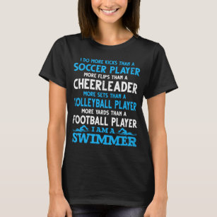Camiseta Nadador de Nadação Engraçado