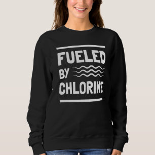 Camiseta Nadador De Nadar Movido Por Natação De Cloro