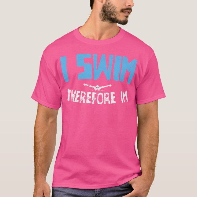 Camiseta Nadador de Natação (Frente)