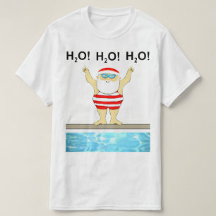 Camiseta Nadador de natal