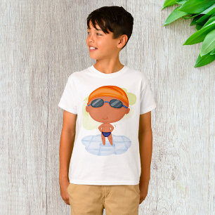Camiseta Nadador de óculos e Boné
