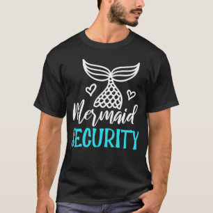 Camiseta Nadador profissional de segurança da Sereia