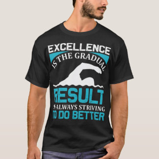 Camiseta Nadadora ginástica engraçada