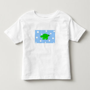Camiseta Nadadora Verde Toddler