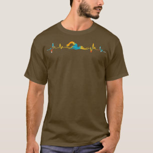Camiseta Nadadores batimento cardíaco