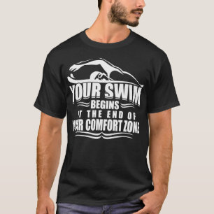Camiseta Nadadores Motivação Cota Nadação Equipe Água 