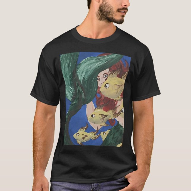 Camiseta Nadando com os Peixes (Frente)