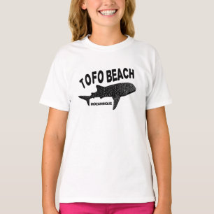 Camiseta Nadando Com Tubarões Baleia - Praia Tofo Moçambiqu
