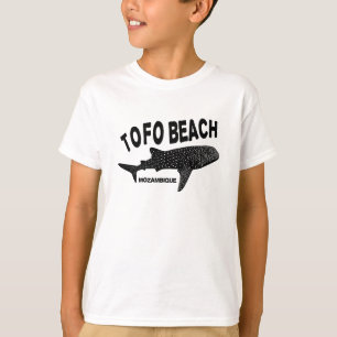 Camiseta Nadando Com Tubarões Baleia - Praia Tofo Moçambiqu