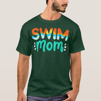 Camiseta Nadando Natação mãe