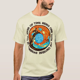 Camiseta Nadando o rio da Filosofia do Tempo