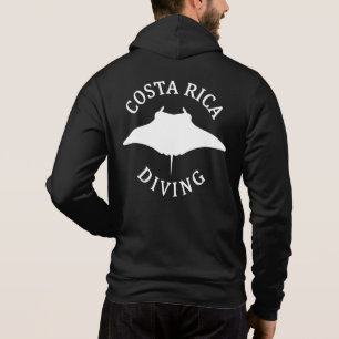 Camiseta Nadar Com Manta Ray - Divisor Costa Rica Scuba