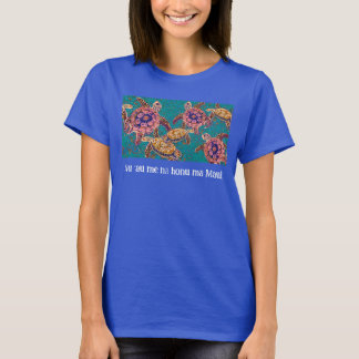 Camiseta Nadar com Tartarugas no Maui
