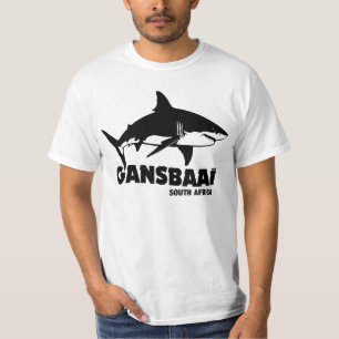 Camiseta Nadar Com Tubarões Brancos Excelentes - Mergulho G