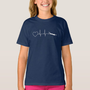 Camiseta Nadar - Coração que Nade