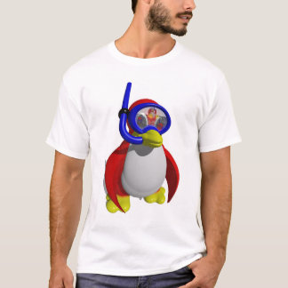 Camiseta Nadar indo (parte dianteira e parte traseira)