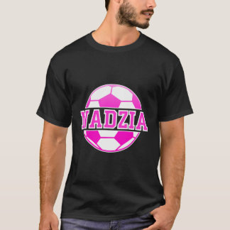 Camiseta Nadzia Name Girls Soccer Play Futebol Sports Fan