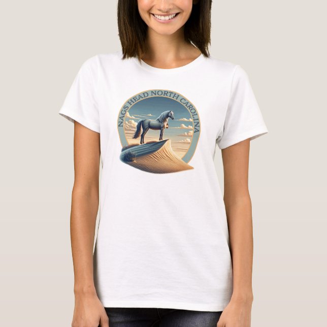 Camiseta Nags Head Carolina do Norte EUA (Frente)