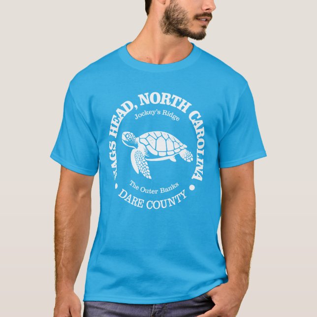 Camiseta Nags Head (tartaruga marinha) (Frente)