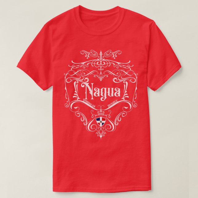 Camiseta Nagua Vintage design 1 (Frente do Design)