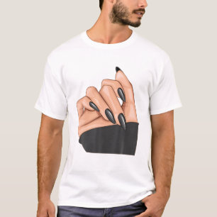 Camiseta Nail Hustler Nail Tech Techniques Nail Boss Nail