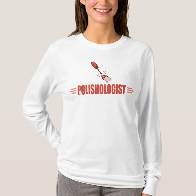 Camiseta Nail polonês (Frente)