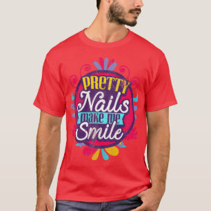 Camiseta Nail Salon Beautician Nail Designer