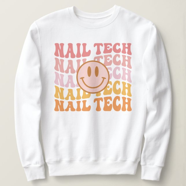Camiseta Nail Tech, Presente de Apreciação de Tecnologia Na (Frente do Design)