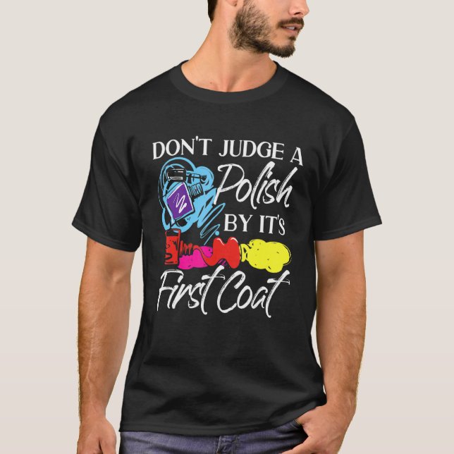Camiseta Nail Tech Work Uniform Nail 2 (Frente)