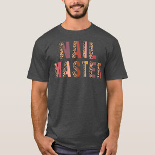 Camiseta Nail Technician Master Manicurist Beauail