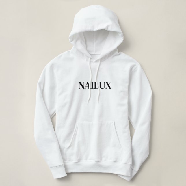 Camiseta NaiLux Hoodie (Frente do Design)