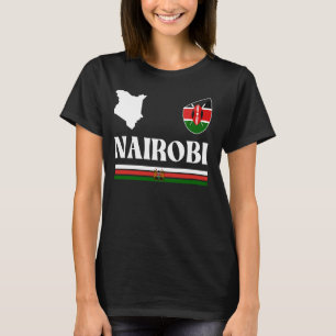 Camiseta Nairobi Kenya Flag, Nairobi Kenya, Nairobi, Nairob