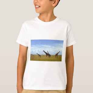 Camiseta Nairobi National Park Giraffe Design