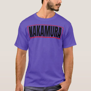 Camiseta Nakamura Apelido Japonês e Americano 
